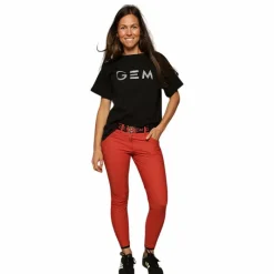 Pantalons D'Équitation*GEM - Pantalon d'équitation femme John tandoori spice Rouge