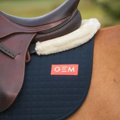 Sale - Tapis de selle Leo bleu Tapis De Selle|Tapis Cso/ Mixtes