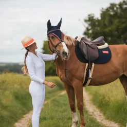 Sale - Tapis de selle Leo bleu Tapis De Selle|Tapis Cso/ Mixtes