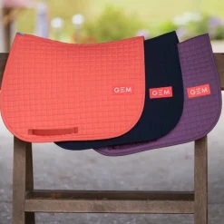 Sale - Tapis de selle Leo bleu Tapis De Selle|Tapis Cso/ Mixtes