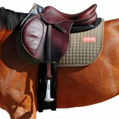 Tapis De Selle|Tapis Cso/ Mixtes*GEM - Tapis de selle Leo Kaki