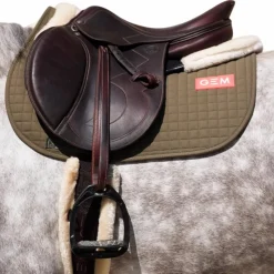 Tapis De Selle|Tapis Cso/ Mixtes*GEM - Tapis de selle Leo Kaki