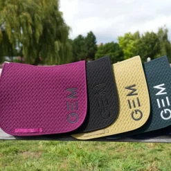 Tapis De Selle|Tapis Cso/ Mixtes*GEM - Tapis de selle Ten raisin Bordeaux