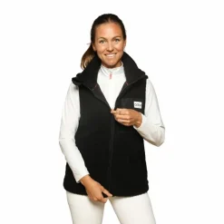 Hot - Veste sans manches mouton On femme Pulls Et Gilets