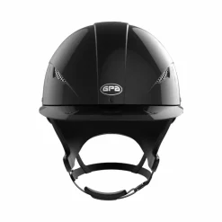 Discount - Casque d'équitation Easy EVO TLS black shiny Casques D'Équitation À Visière Polo|Casques D'Équitation