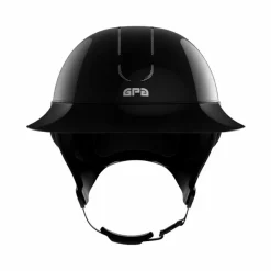 Casques D'Équitation À Visière Polo|Casques D'Équitation*GPA - Casque d'équitation First Lady TLS Global shiny black/ chesnut Noir