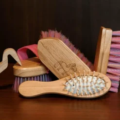 Brosses À Crins*Grooming Deluxe - Brosse à crins Licorne Sammy enfant bois Marron