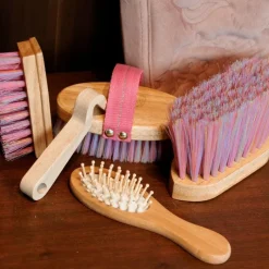 Brosses À Crins*Grooming Deluxe - Brosse à crins Licorne Sammy enfant bois Marron