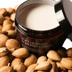 New - Crème douce pour cuir Soft à l'amande Graisses & Baumes Pour Cuirs