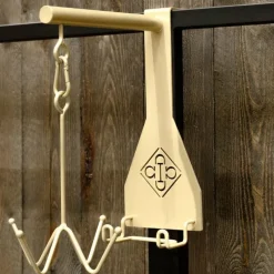 Quincaillerie|Porte-Brides*Grooming Deluxe - Crochet porte-bridon 4 branches or Doré