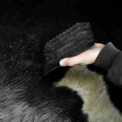 Étrilles*Grooming Deluxe - Etrille en acier Noir