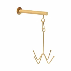 Clearance - Porte-bridon mural 4 branches or Quincaillerie|Porte-Brides