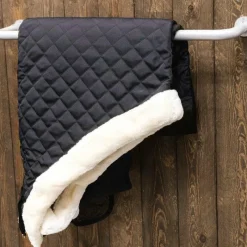 Porte-Tapis*Grooming Deluxe - Porte-couverture pliable Argent