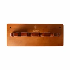 Organisateurs D'Écurie|Sacs Et Malles De Pansage*Grooming Deluxe - Porte-cravaches rond en bois Marron