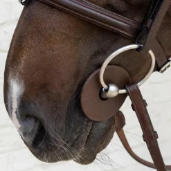 Clearance - Rondelles de mors en silicone grand trou (x2) Accessoires De Mors|Mors Poneys