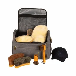 Sacs Et Malles De Pansage*Grooming Deluxe - Set Grooming bag de pansage   + brosses Gris
