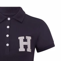 - Polo manches courtes femme / gris Polos Et Chemises