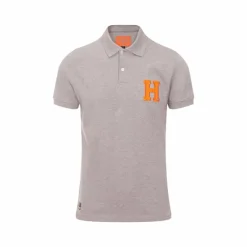 Polos Et Chemises|Polos Et Chemises*Hagg - Polo manches courtes homme / orange Gris