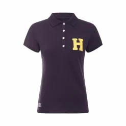 Polos Et Chemises*Hagg - Polo manches courtes femme / jaune Marine