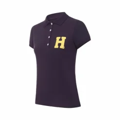 Polos Et Chemises*Hagg - Polo manches courtes femme / jaune Marine