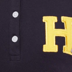 Polos Et Chemises*Hagg - Polo manches courtes femme / jaune Marine