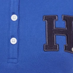 Polos Et Chemises*Hagg - Polo manches courtes femme roi Bleu