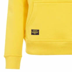 Pulls Et Gilets*Hagg - Sweat à capuche femme / marine Jaune