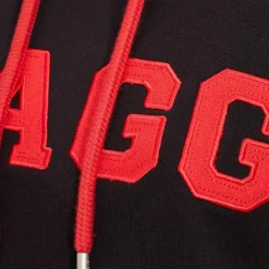 Pulls Et Gilets*Hagg - Sweat à capuche femme / rouge Noir