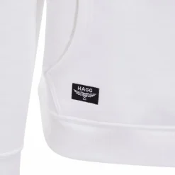 Pulls Et Gilets|Pulls Et Gilets*Hagg - Sweat à capuche homme / noir Blanc