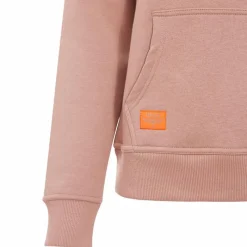 Hot - Sweat à capuche homme glacé/ orange Pulls Et Gilets|Pulls Et Gilets