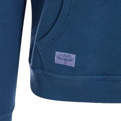 Pulls Et Gilets|Pulls Et Gilets*Hagg - Sweat à capuche homme orage Bleu