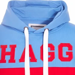 Pulls Et Gilets|Pulls Et Gilets*Hagg - Sweat hoodie à capuche Bleu