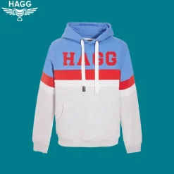 Pulls Et Gilets|Pulls Et Gilets*Hagg - Sweat hoodie à capuche Bleu