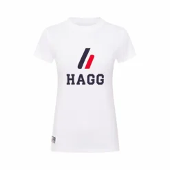 T-Shirts Et Baselayers*Hagg - T-shirt manches courtes femme / marine Blanc