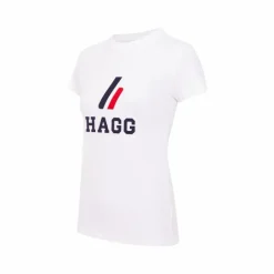 T-Shirts Et Baselayers*Hagg - T-shirt manches courtes femme / marine Blanc