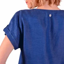 New - Blouse femme Shaina marine Polos Et Chemises