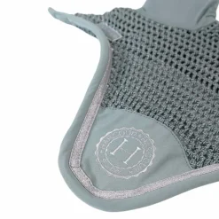 Clearance - Bonnet pour chevaux Fredy grey green Bonnets Pour Chevaux