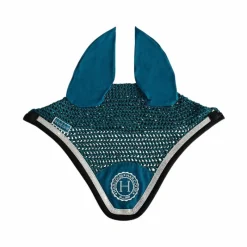 Bonnets Poneys|Bonnets Pour Chevaux*Harcour - Bonnet pour chevaux Fredy pétrole Bleu