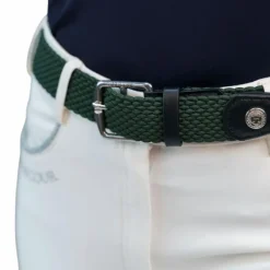 Ceintures*Harcour - Ceinture Brume kaki Vert