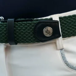 Ceintures*Harcour - Ceinture Brume kaki Vert