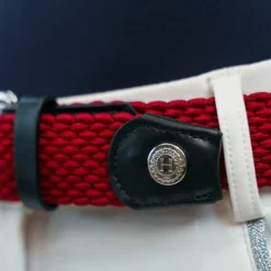 Ceintures*Harcour - Ceinture Brume rubis Rouge