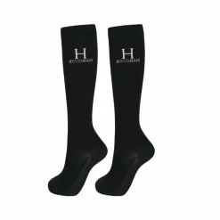 Chaussettes D'Équitation*Harcour - Chaussettes d'équitation Hickstead noir (x1)