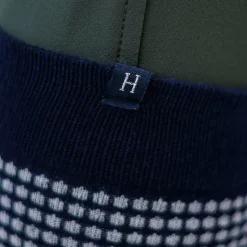 Hot - Chaussettes d'équitation Spiral tweed / blanc (x1) Chaussettes D'Équitation