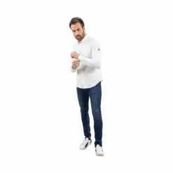 Polos Et Chemises|Polos Et Chemises*Harcour - Chemise manches longues homme Shy Blanc