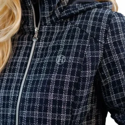 Blousons Et Manteaux*Harcour - Doudoune femme Jewel tweed / blanc Marine