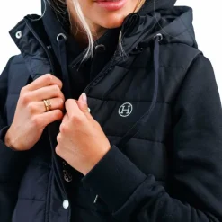 Blousons Et Manteaux*Harcour - Doudoune longue sans manches femme Boliva Noir