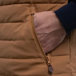 Blousons Et Manteaux|Blousons Et Manteaux*Harcour - Gilet sans manches homme Porto iced coffee Marron