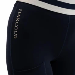 Leggings D'Équitation*Harcour - Legging femme Volta / lin Marine