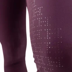 Outlet - Pantalon d'équitation femme Jaltika aubergine Pantalons D'Équitation