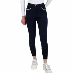 Pantalons D'Équitation*Harcour - Pantalon d'équitation femme Boogie Marine